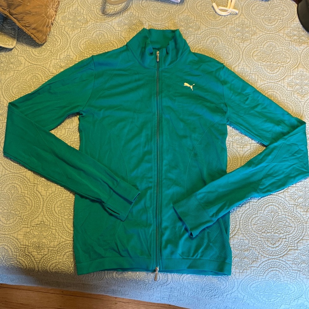 Puma Teal Dry Cell Track Jacket